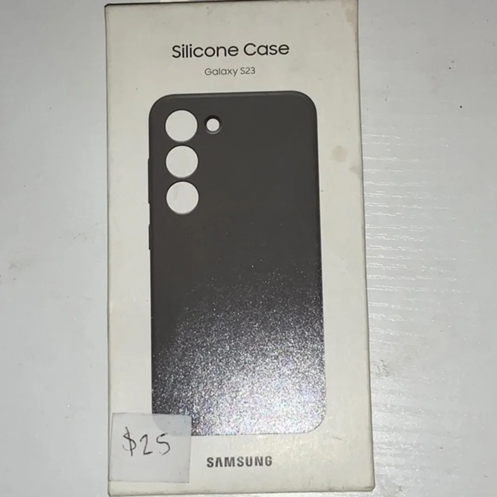 Samsung Olive Green Silicone Phone Case with Camera Cutouts